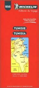 Michelin Tunisia Map No. 956 (Michelin Maps  Atlases)