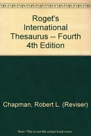 Roget's international thesaurus