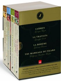 Black Dog Opera Library Box Set: includes La Bohme, Carmen, La Traviata and The Marriage of Figaro