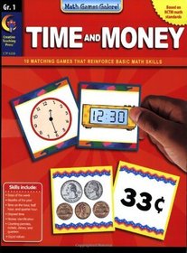 Math Games Galore: Time and Money, Gr. 1
