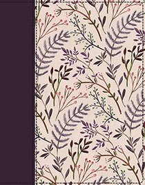 NIV, Journal the Word Bible, Cloth over Board, Pink Floral, Red Letter Edition, Comfort Print: Reflect, Take Notes, or Create Art Next to Your Favorite Verses
