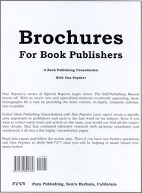 Brochures for Book Publishers