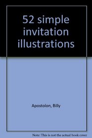 52 simple invitation illustrations
