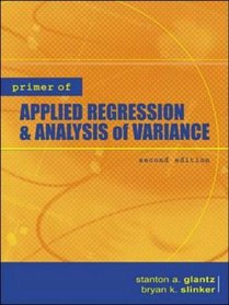 Primer  of Applied Regression  Analysis of Variance