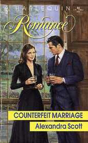 Counterfeit Marriage (Harlequin Romance, No 86)