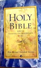 Holy Bible: with the Apocryphal/Deuterocanonical Books (New Revised Standard Version)