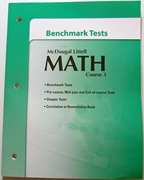 McDougal Littell Math Course 3 - Benchmark Tests
