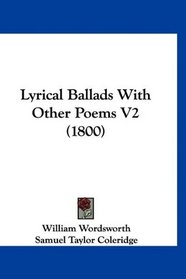 Lyrical Ballads With Other Poems V2 (1800)