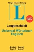 Langenscheidt Universal-Worterbuch Englisch (Englisch - Deutsch)