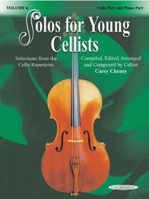 Solos for Young Cellists Cello Part and Piano Acc. Vol 6