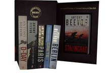 Antony Beevor Collection: Stalingrad, Berlin, Crete the Battle and the Resistance, Paris, the Battle for Spain the Spanish Civil War 1936-1939 & D-day the Battle for Normandy