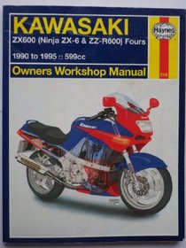 Kawasaki Zx600 (Ninja Zx-6 & Zz-R600) Fours Owners Workshop Manual (Hayne's Automotive Repair Manual)