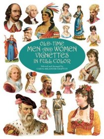 Old-Time Men and Women Vignettes in Full Color (Dover Pictorial Archives)