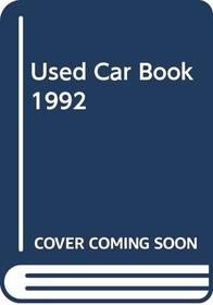 Used Car Book 1992 (Signet)
