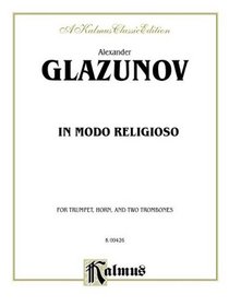 In Modo Religioso, Op. 38 (Kalmus Edition)