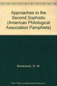 Approaches to the Second Sophistic