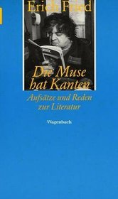 Die Muse hat Kanten: Aufsatze und Reden zur Literatur (Wagenbach Taschenbuch) (German Edition)
