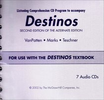 Destinos Listening Comprehension Audio CD Prepack