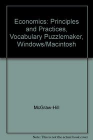 Economics: Principles and Practices, Vocabulary Puzzlemaker, Windows/Macintosh