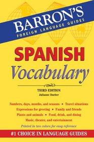 Spanish Vocabulary (Barron's Vocabulary)