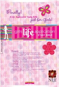 Girls Life Application Study Bible: New Living Translation, Hot Pink, Leatherlike, (Kid's Life Application Bible)