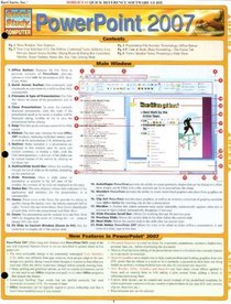 Quickstudy PowerPoint 2007: Quick Reference Software Guide