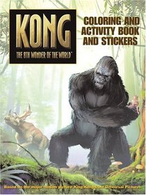 King Kong: Coloring and Activity Book and Stickers (King Kong)