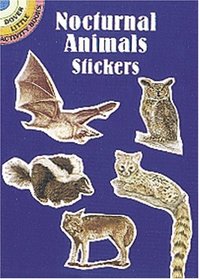 Nocturnal Animals Stickers (Dover Little Activity Books)
