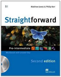 Straightforward Pre-Intermediate Level: Workbook with Key + CD