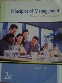 PRINCIPLES OF MANAGEMENT UNIVERSITY OF MEMPHIS EDITION