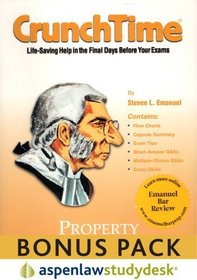 CrunchTime Property: AspenLaw Studydesk Bonus Pack (Print and Access Card Bundle)