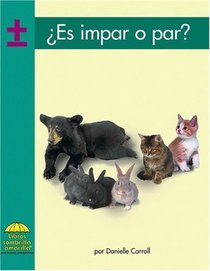 Es impar o par? (Yellow Umbrella Books (Spanish)) (Spanish Edition)
