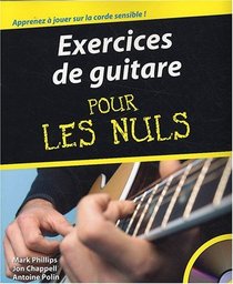 Exercices de guitare pour les Nuls (1Cédérom) (French Edition)