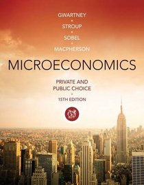 Microeconomics: Private and Public Choice