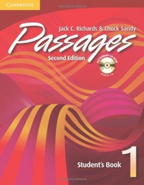 Passages Student's Book 1 with Audio CD/CD-ROM (Passages)