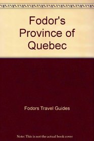 FD Provnc of Quebec