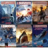 I Survived Series (6 Book Set) Titles Include: Hurricane Katrina, 2005; the Battle of Gettysburg, 1863; the Sinking of the Titanic, 1912; the Shark Attacks of 1916; the San Francisco Earthquake, 1906; & the Bombing of Pearl Harbor [1941]