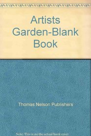 Artists Garden-Blank Book