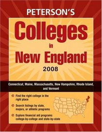 Colleges in New England 2008 (Peterson's Colleges in New England)