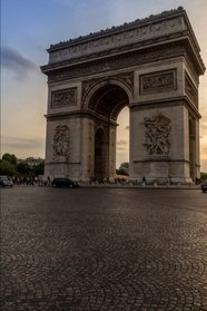 Arc de Triompfe - Paris, France Journal: 150 page lined notebook/diary