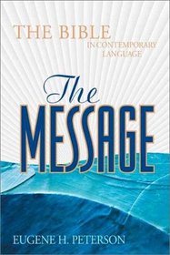 The Message: The Bible in Contemporary Language: Burgundy Bonded Leather