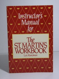 Instructor's manual for The St. Martin's workbook