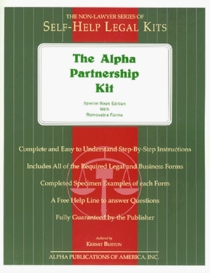 The Alpha Partnership Kit: Special Book Edition With Removable Forms