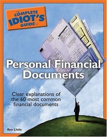 The Complete Idiot's Guide to Personal Financial Documents (Complete Idiot's Guide to)