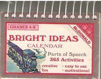 Bright Ideas Calendar Parts of Speech 365 Activities