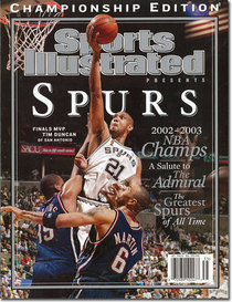 San Antonio Spurs NBA Champions 2003