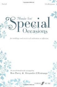 Music for Special Occasions -- Sacred : For Weddings and Services of Celebration or Reflection (Faber Edition, Music for Special Occasions)