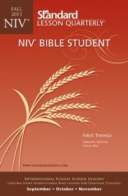 NIV Bible Student-Fall 2013 (Standard Lesson Quarterly)