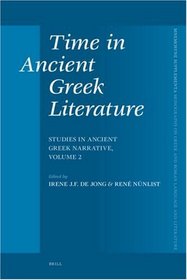 Time in Ancient Greek Literature (Mnemosyne, Supplements)