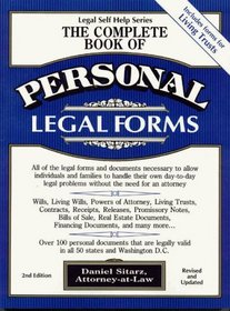 The Complete Book of Personal Legal Forms (2nd ed.)